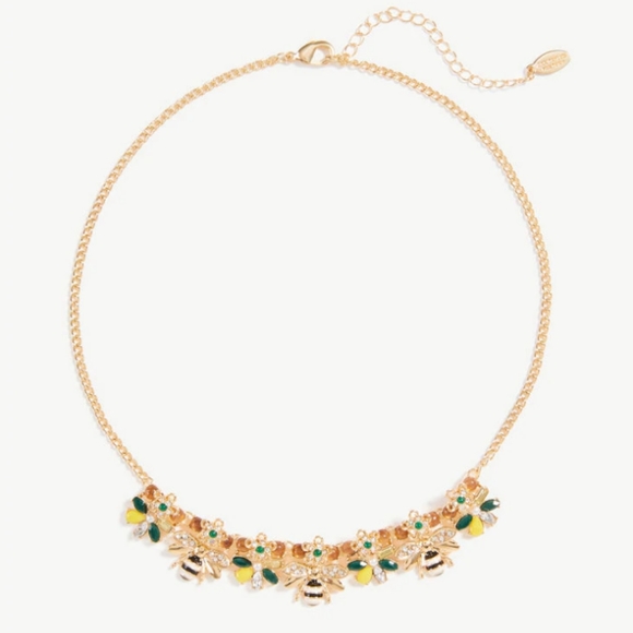 Ann Taylor Jewelry - Ann Taylor Bee and Floral Gold Color Necklace